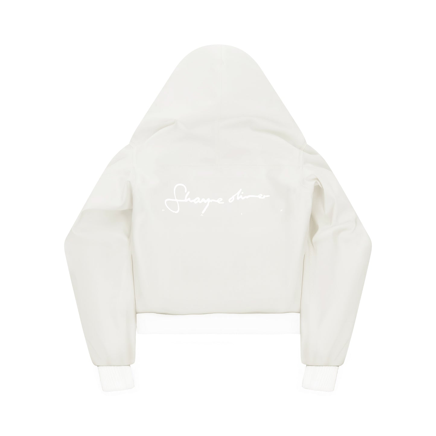 NOTORIOUS HOODED BOMBER — WHITE²