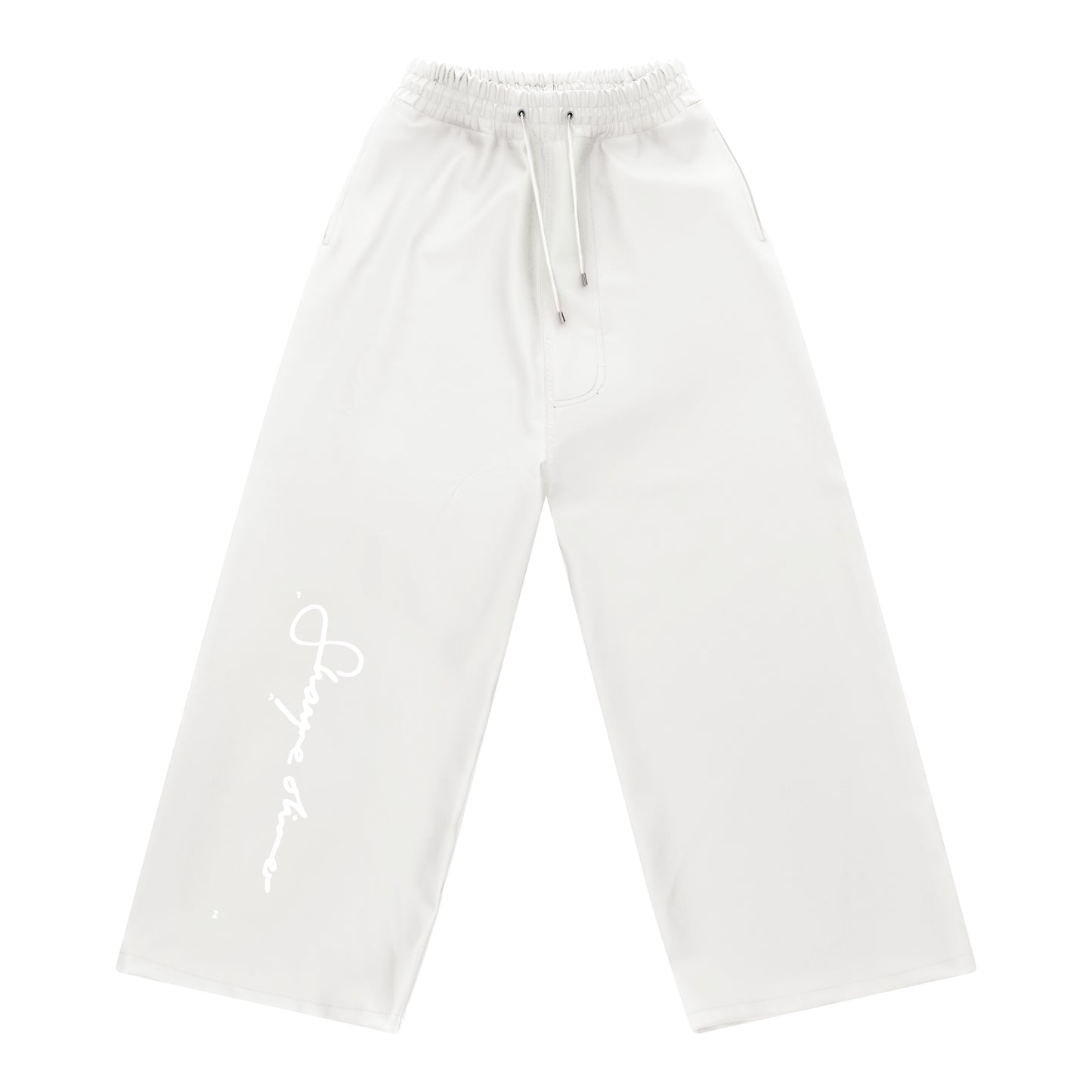 RUBBER SHAYNE OLIVER HERITAGE PANTS — WHITE²