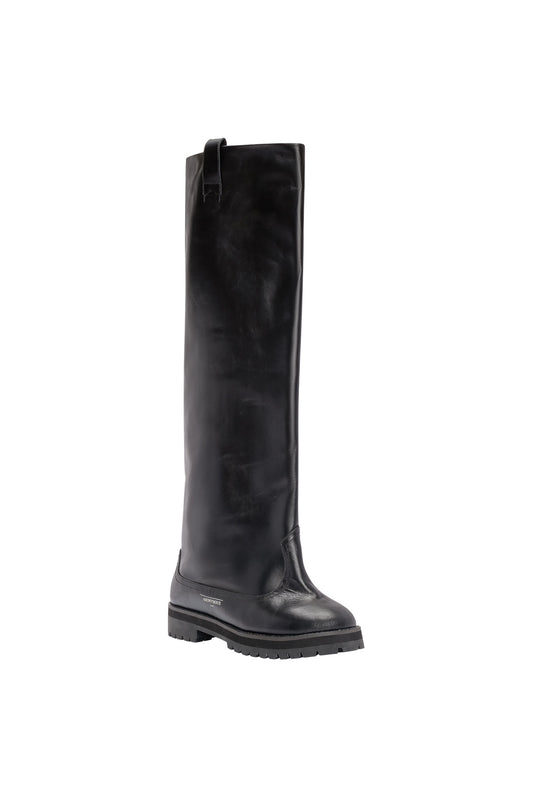 BOX LEATHER TALL SHAFT BOOT