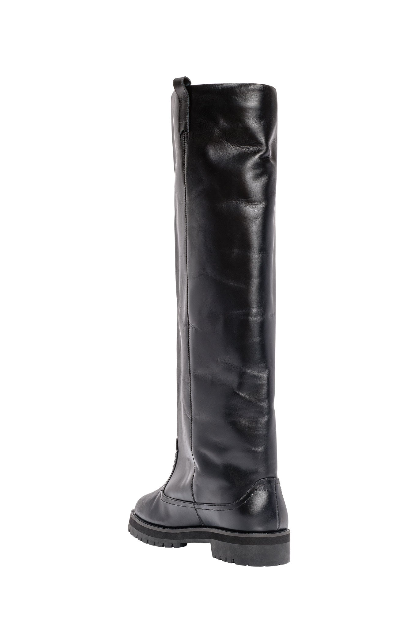 BOX LEATHER TALL SHAFT BOOT